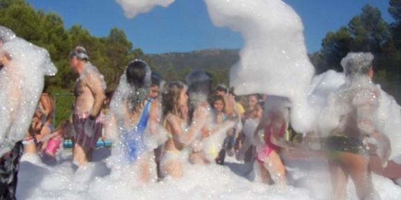 Fiesta de la espuma