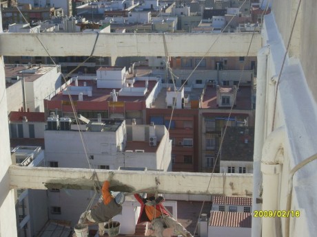 Reparación de vigas